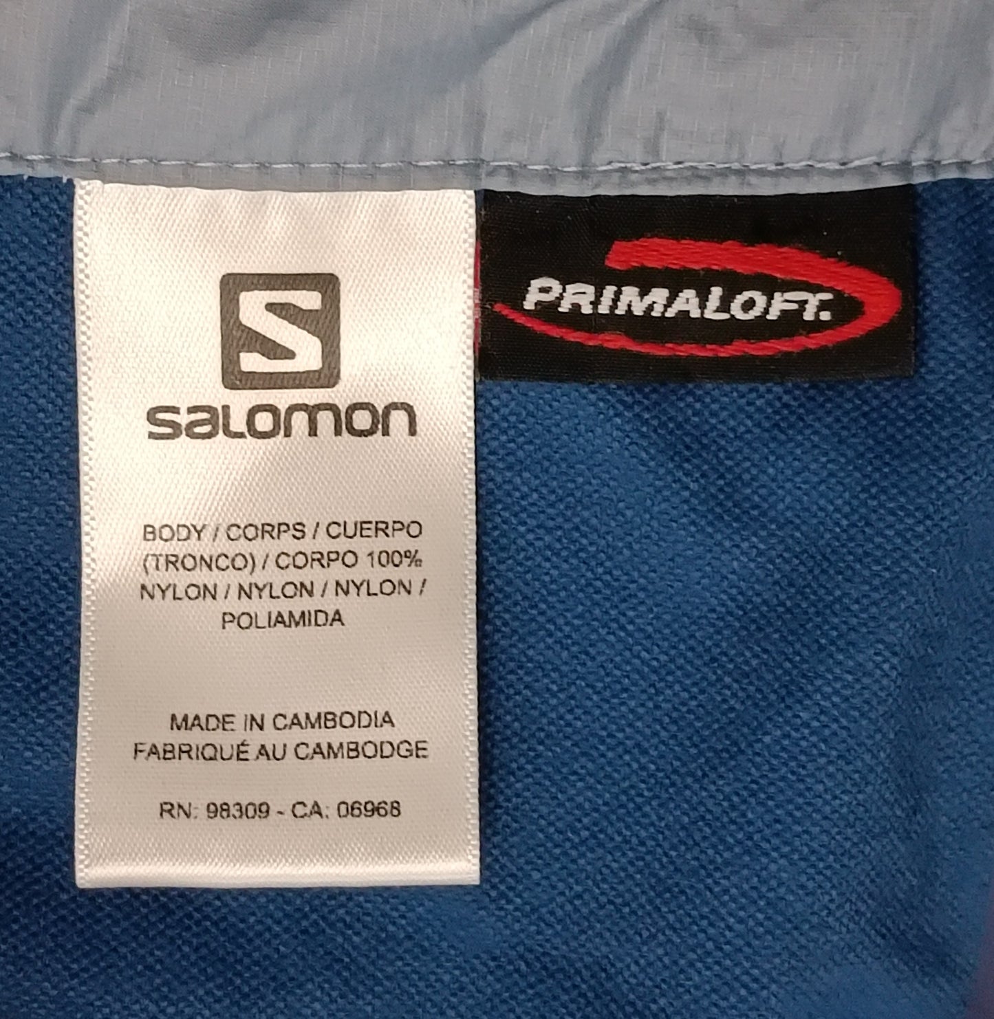 (L) Salomon PrimaLoft Jacket яке