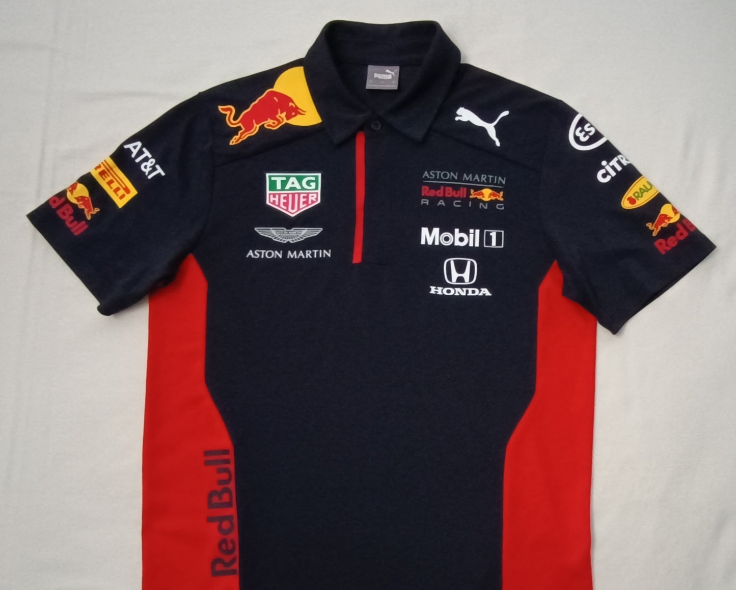 (S) Puma Red Bull Racing Polo Shirt тениска