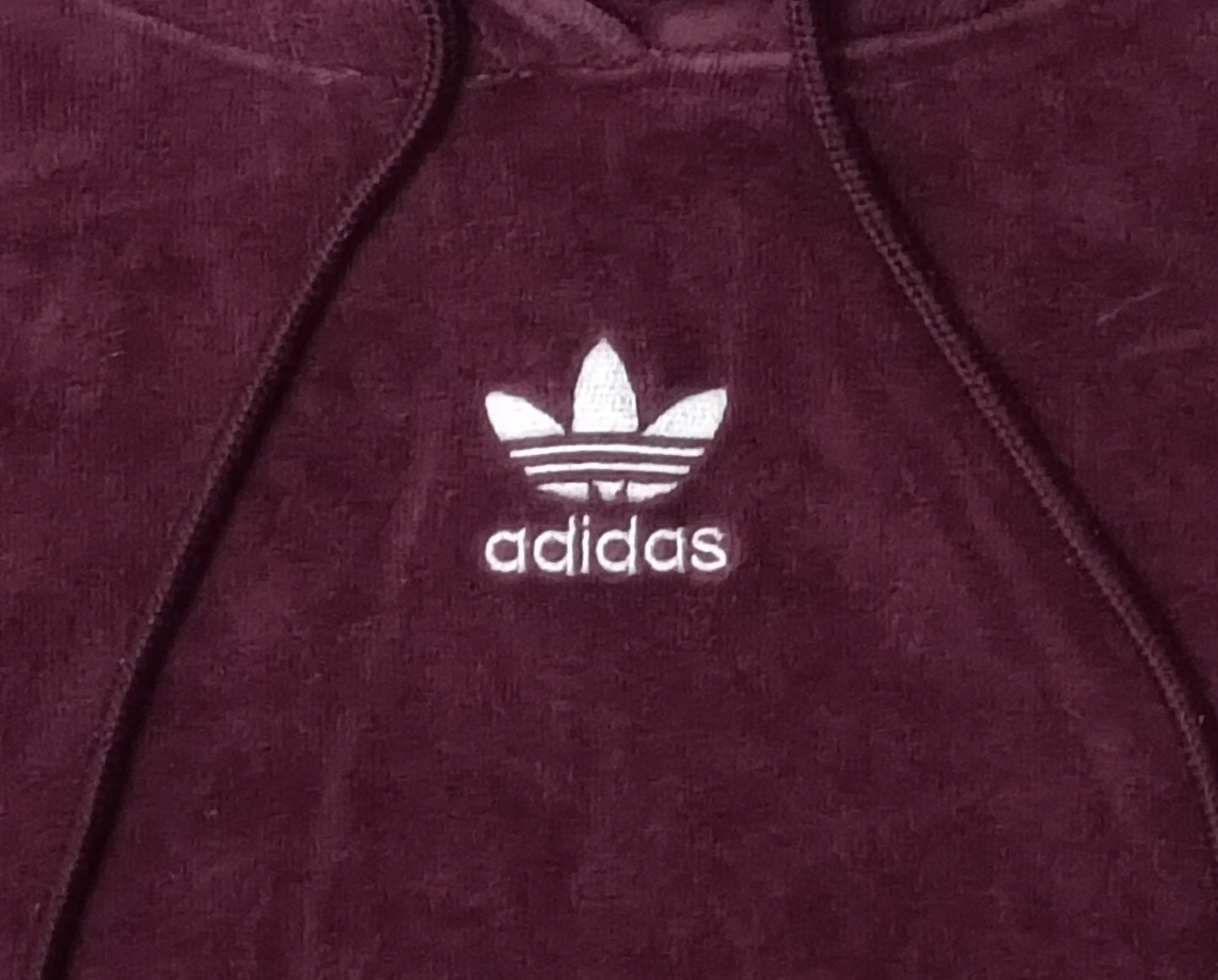 (ДАМСКО) (S) Adidas Originals Velour Hoodie горнище