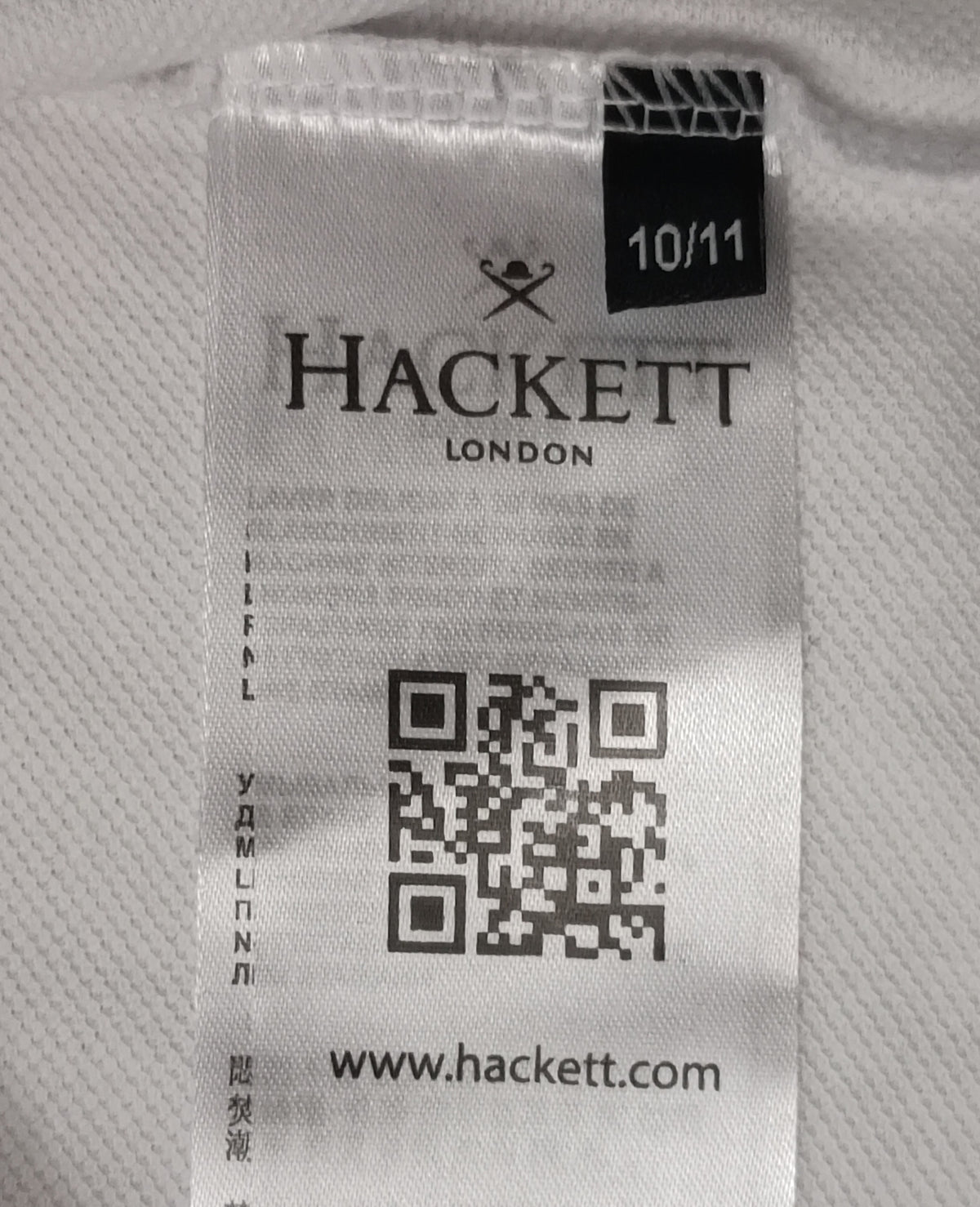(ДЕТСКО) (Ръст 147-158см) Hackett Polo Shirt тениска