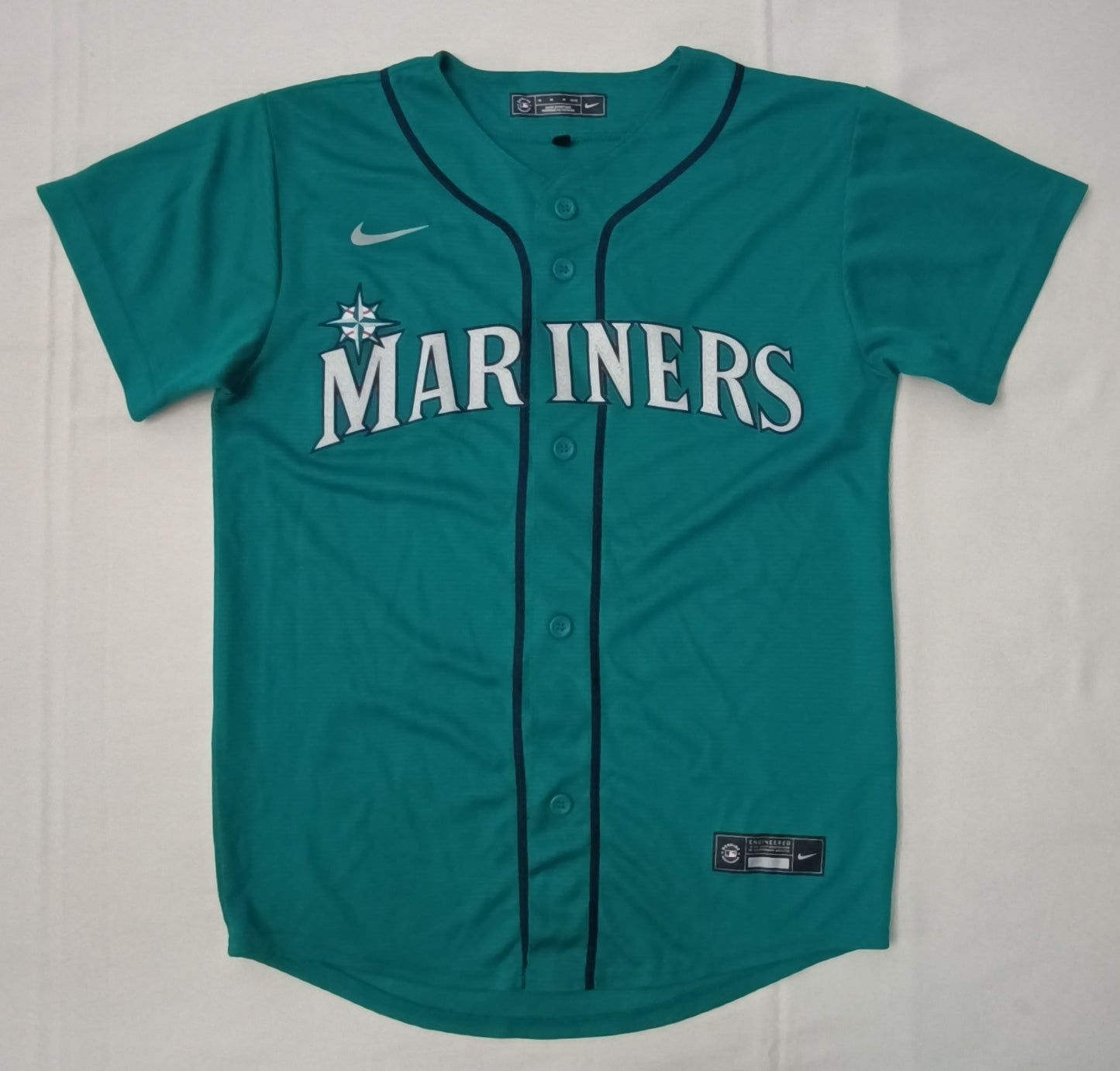(ДЕТСКО) (Ръст 147-158см) Nike MLB Seattle Mariners #44 Rodriguez Jersey потник