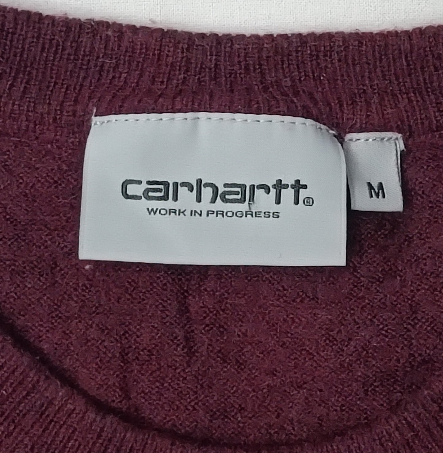 (M) Carhartt Wool Pullover блуза