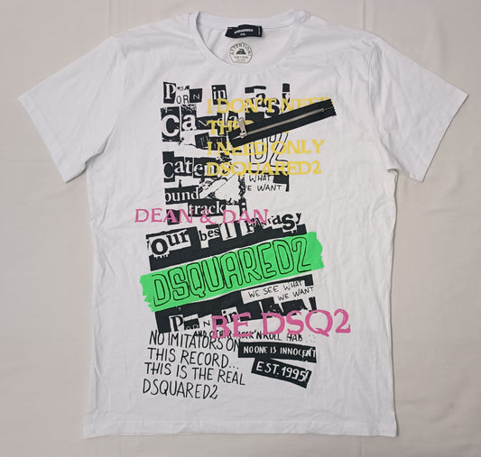 (XL) DSQUARED2 Back On The Planet Tee тениска