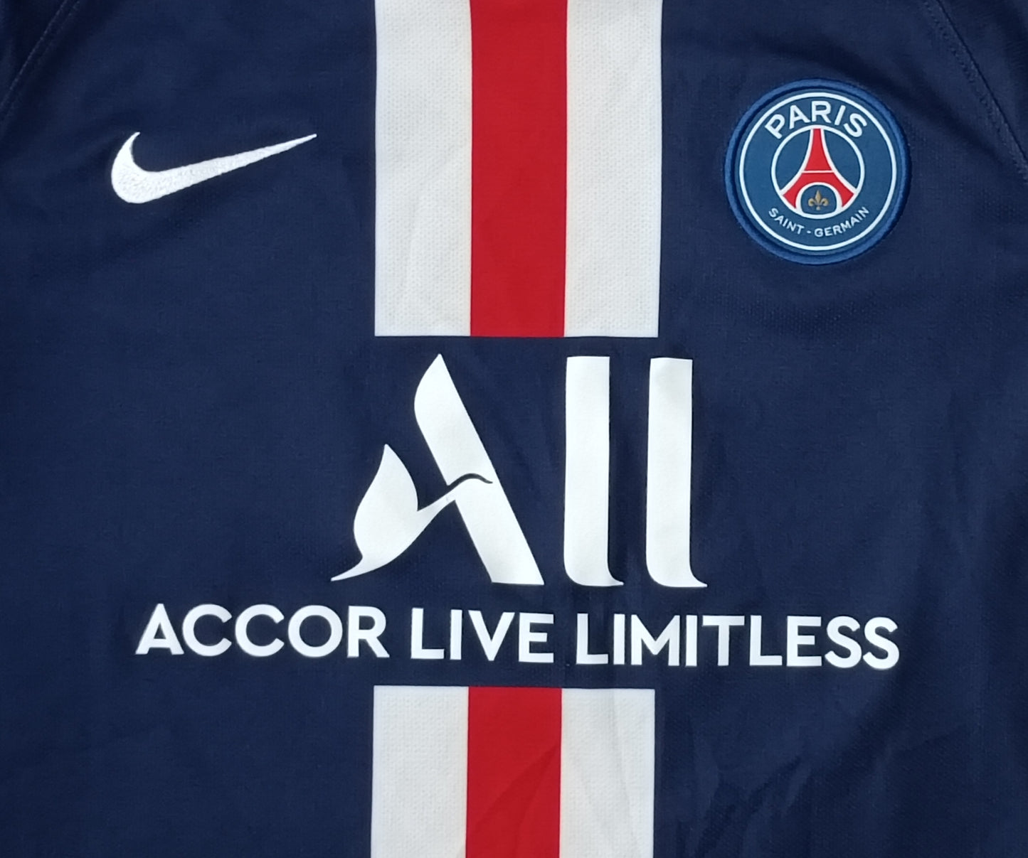 (ДЕТСКО) (Ръст 158-170см) Nike DRI-FIT PSG Paris Saint-Germain Home Jersey тениска