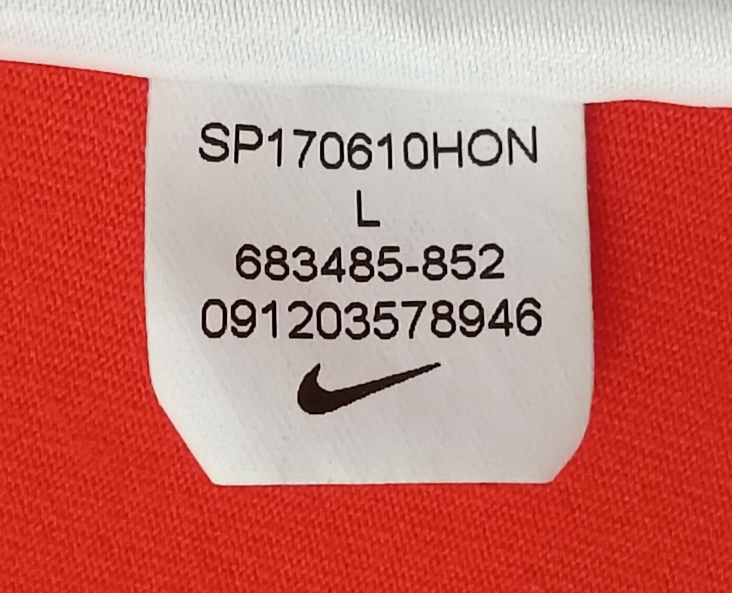(L) Nike DRI-FIT Sweatshirt горнище