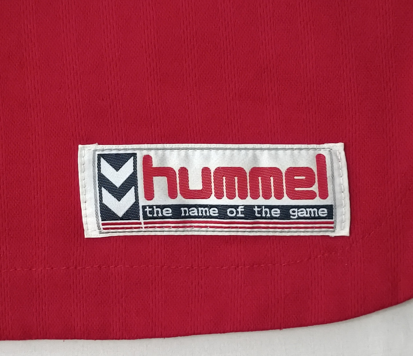 (XS) Hummel Denmark 1998 #11 Home Jersey тениска