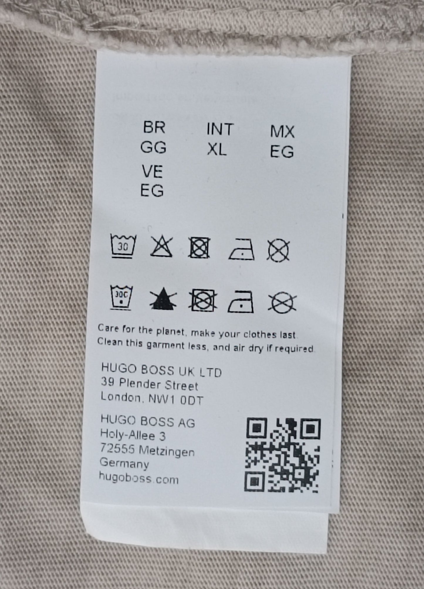 (XL) Hugo Boss Te Dye Shirt тениска
