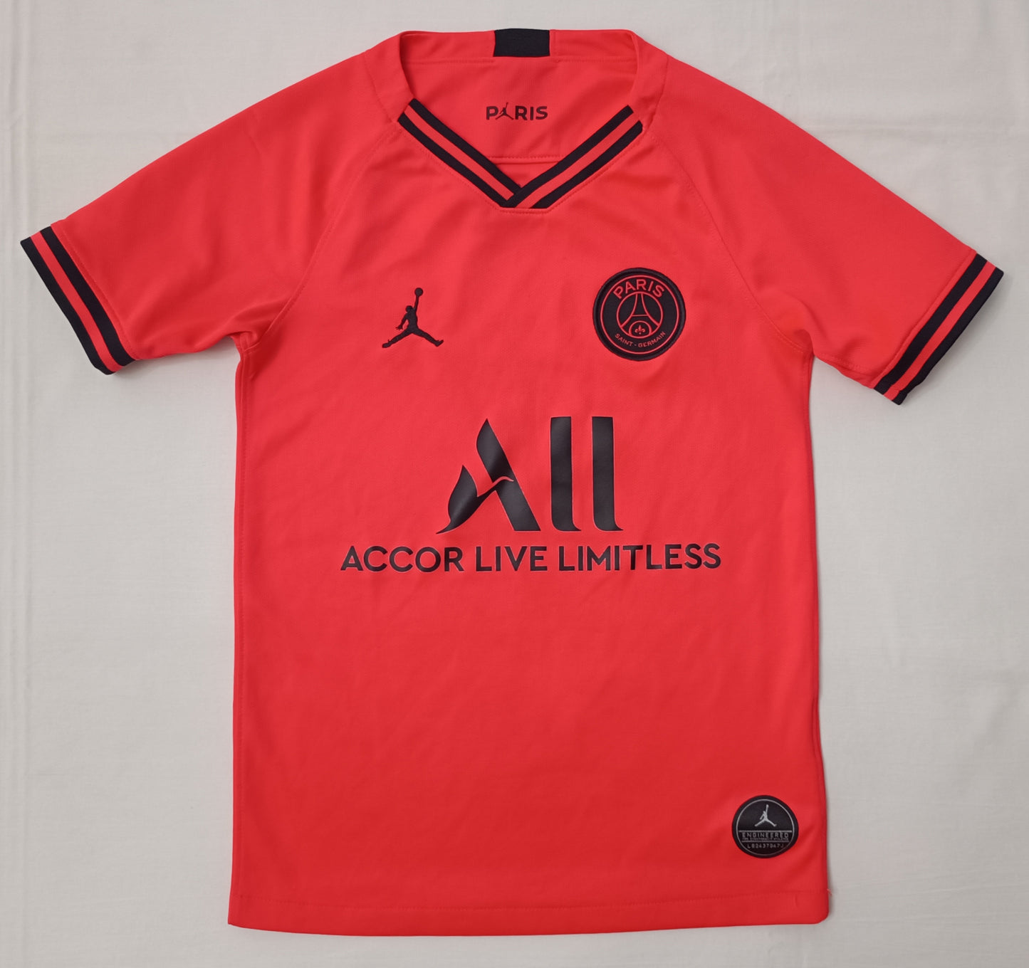 (ДЕТСКО) (Ръст 128-137см) Jordan AIR Nike PSG Paris Saint-Germain Jersey тениска