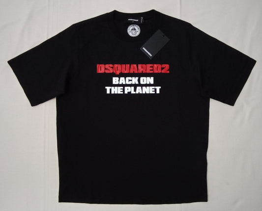 (L) DSQUARED2 Back On The Planet Tee тениска