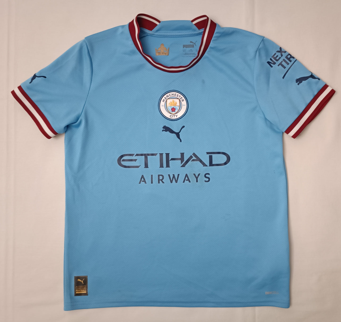 (ДЕТСКО) (Ръст 137-147см) Puma Manchester City #9 Haaland Home Jersey тениска
