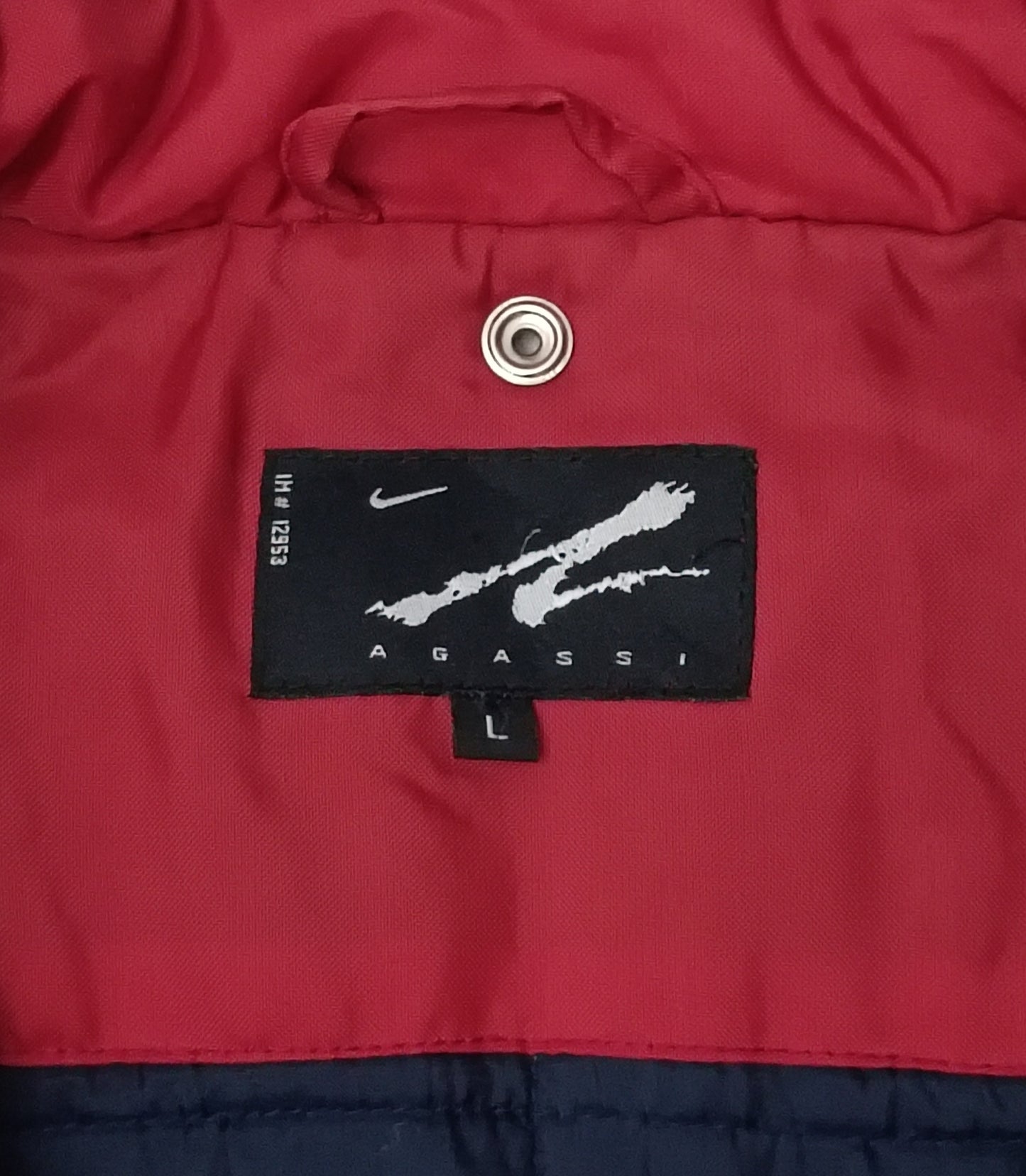 (L) Nike x Agassi Vintage Jacket яке
