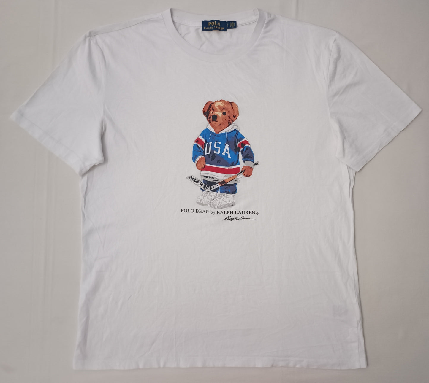 (L) POLO Ralph Lauren Polo Bear Shirt тениска