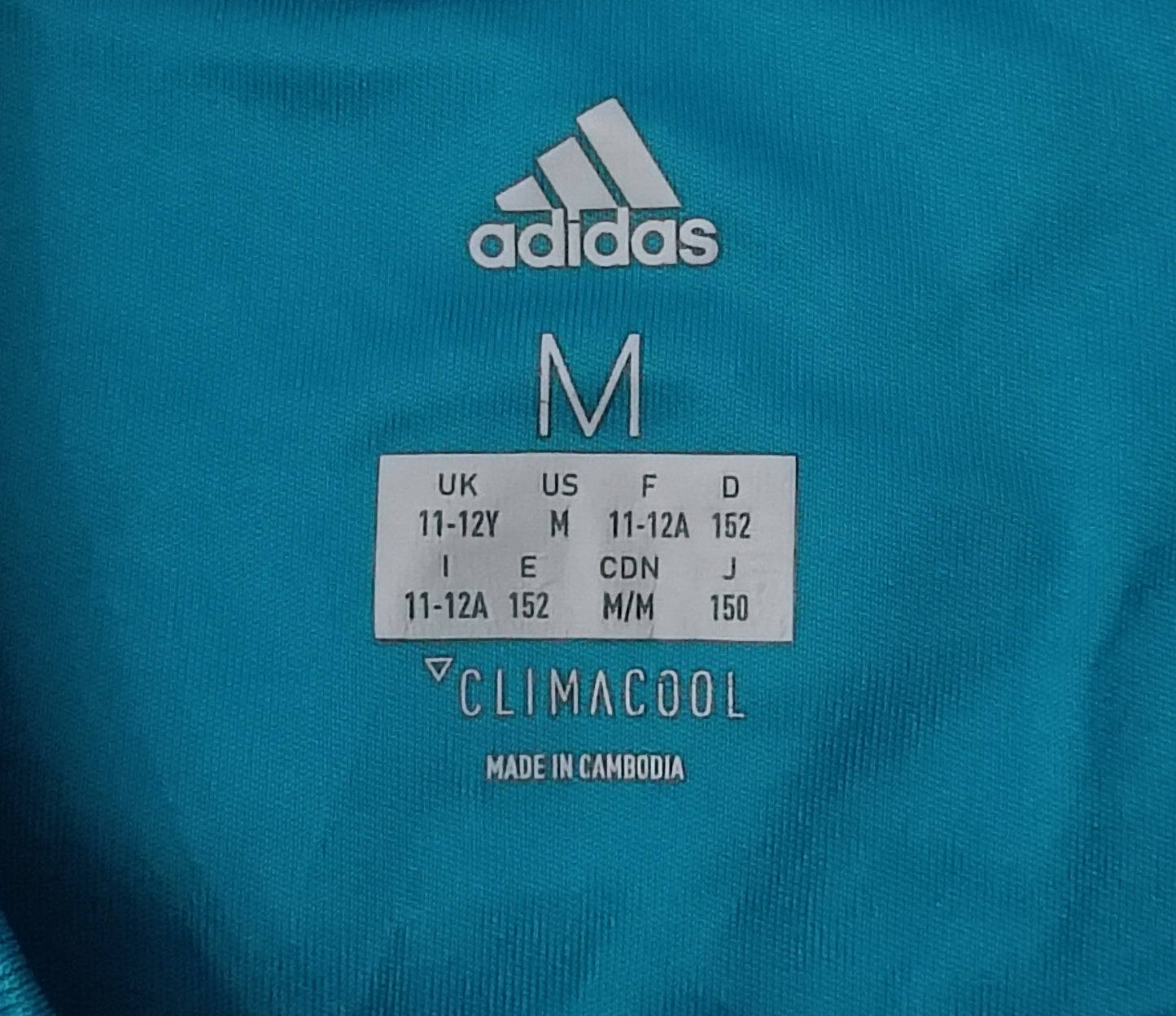 (ДЕТСКО) (Ръст 140-152см) Adidas Real Madrid #14 Casemiro 2017/18 Third Jersey тениска
