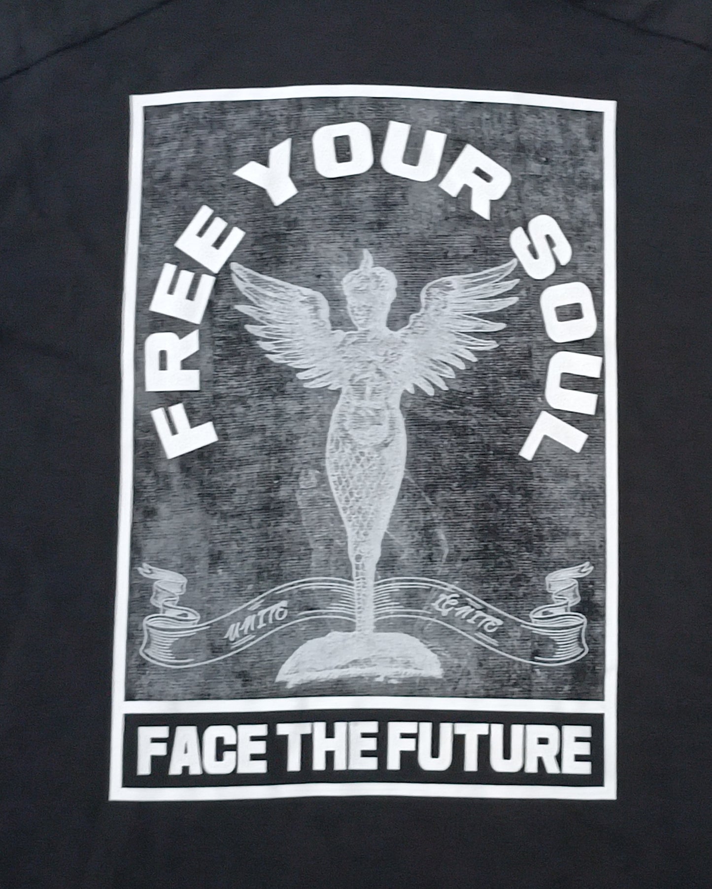 (L) Alexander McQueen Free Your Soul Face The Future Hoodie горнище