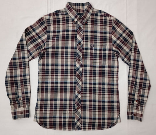 (S) Fred Perry Long Sleeve риза