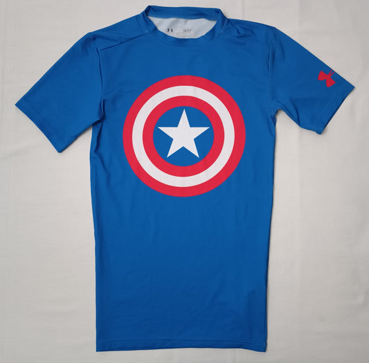 (S) Under Armour UA Captain America Alter Ego Compression Tee тениска