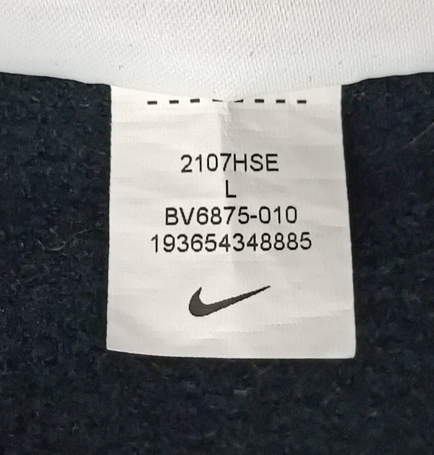(L) Nike DRI-FIT горнище