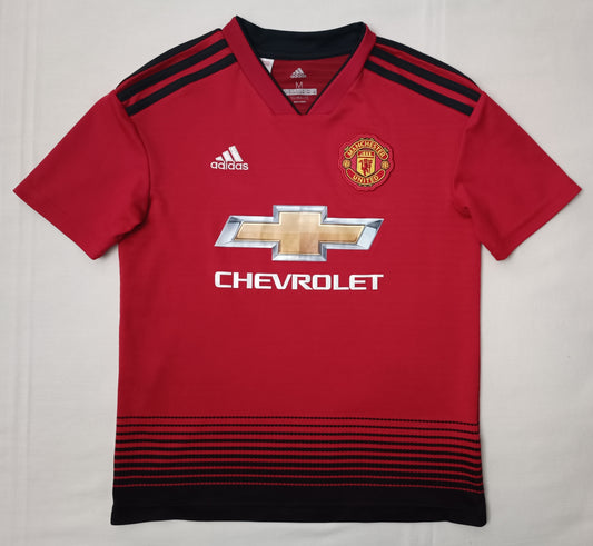 (ДЕТСКО) (Ръст 137-147см) Adidas Manchester United Home Jersey тениска