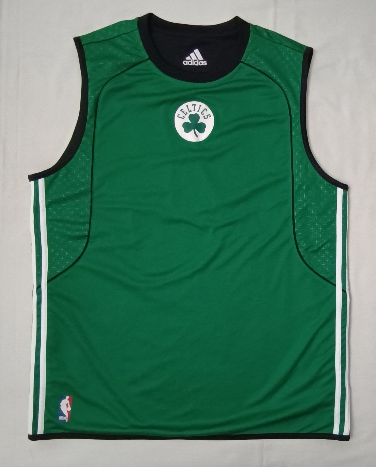 (M) Adidas NBA Boston Celtics Reversible Jersey потник с две лица