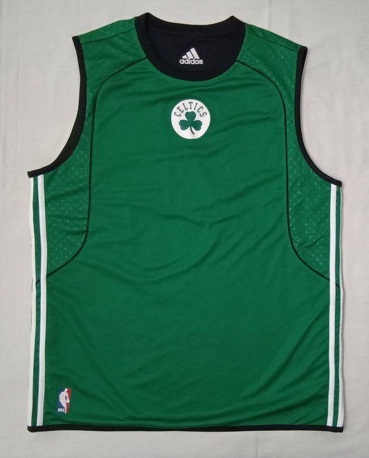 (M) Adidas NBA Boston Celtics Reversible Jersey потник с две лица