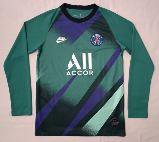 (ДЕТСКО) (137-147см) Nike DRI-FIT PSG Paris Saint-Germain #1 Navas 2019/20 GK Jersey блуза