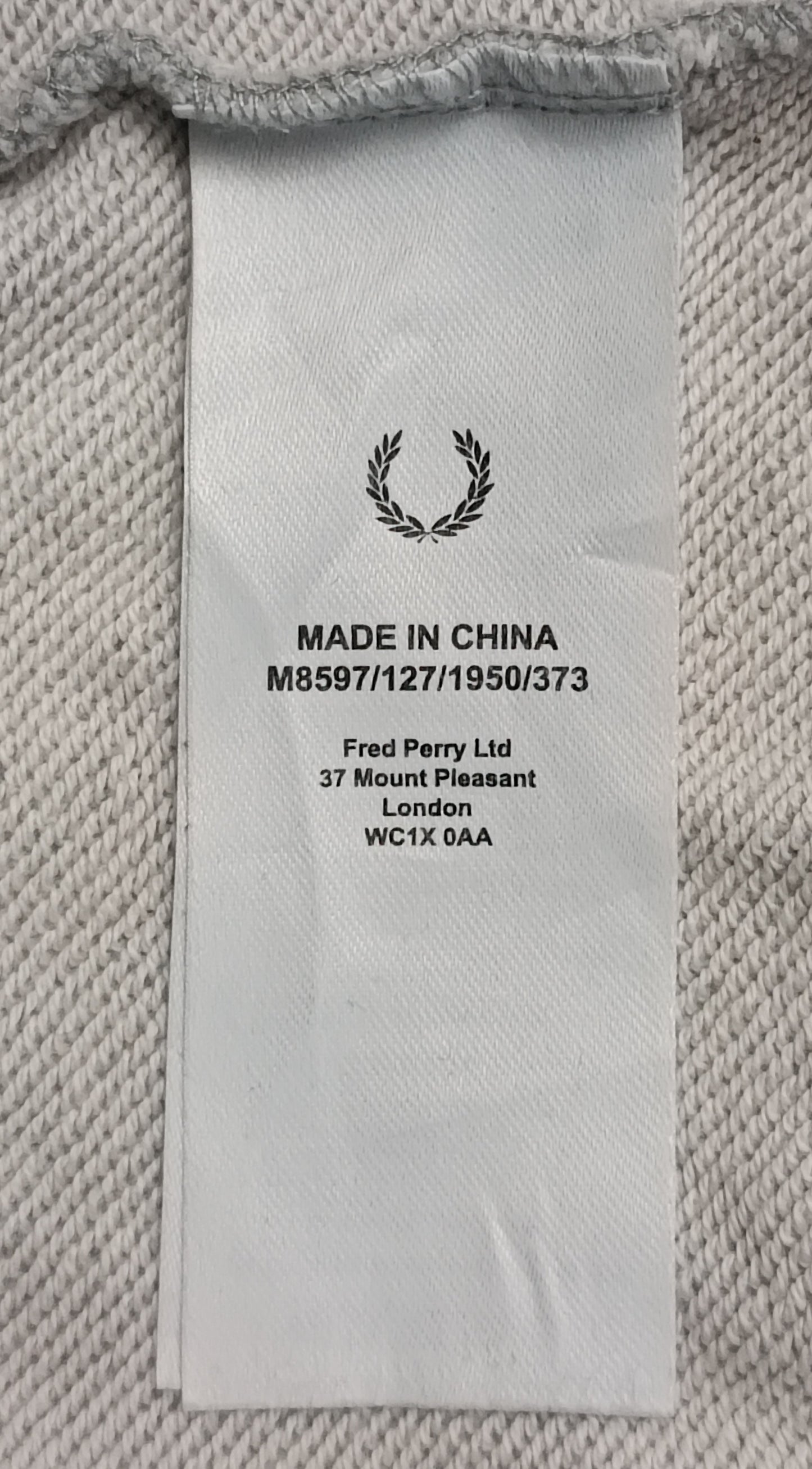 (L) Fred Perry Sweatshirt горнище