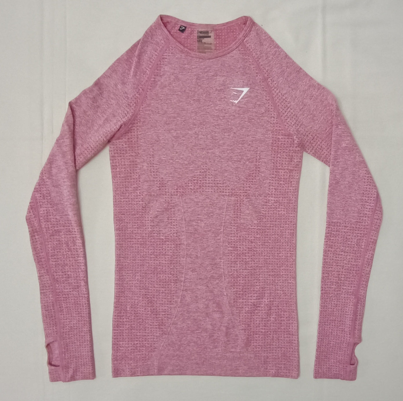 (ДАМСКО) (XS) Gymshark Seamless Long Sleeve Top блуза