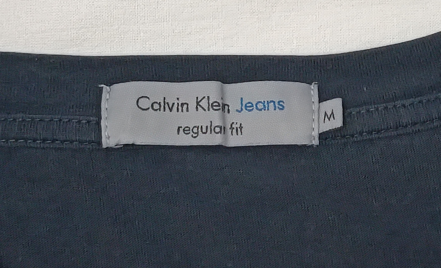 (M) Calvin Klein Jeans Logo T-Shirt тениска