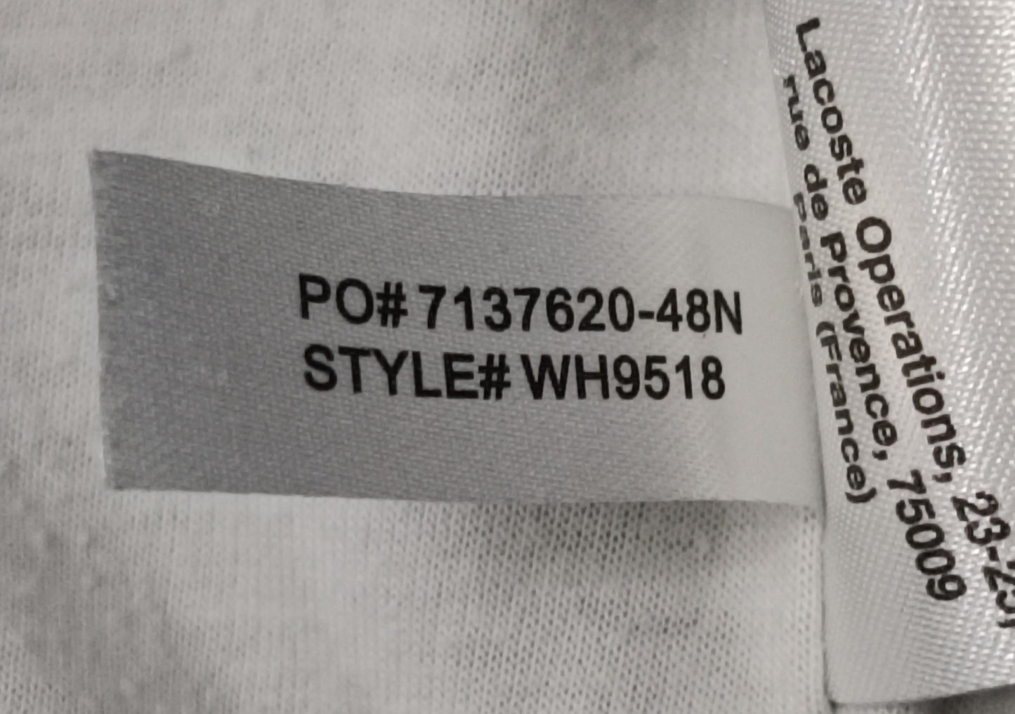 (L) Lacoste Woven Track Jacket яке