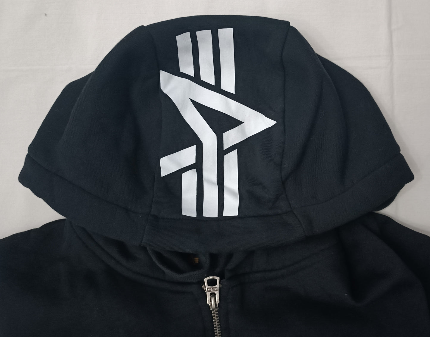 (L) Alpha Industries Hoodie Sweatshirt горнище