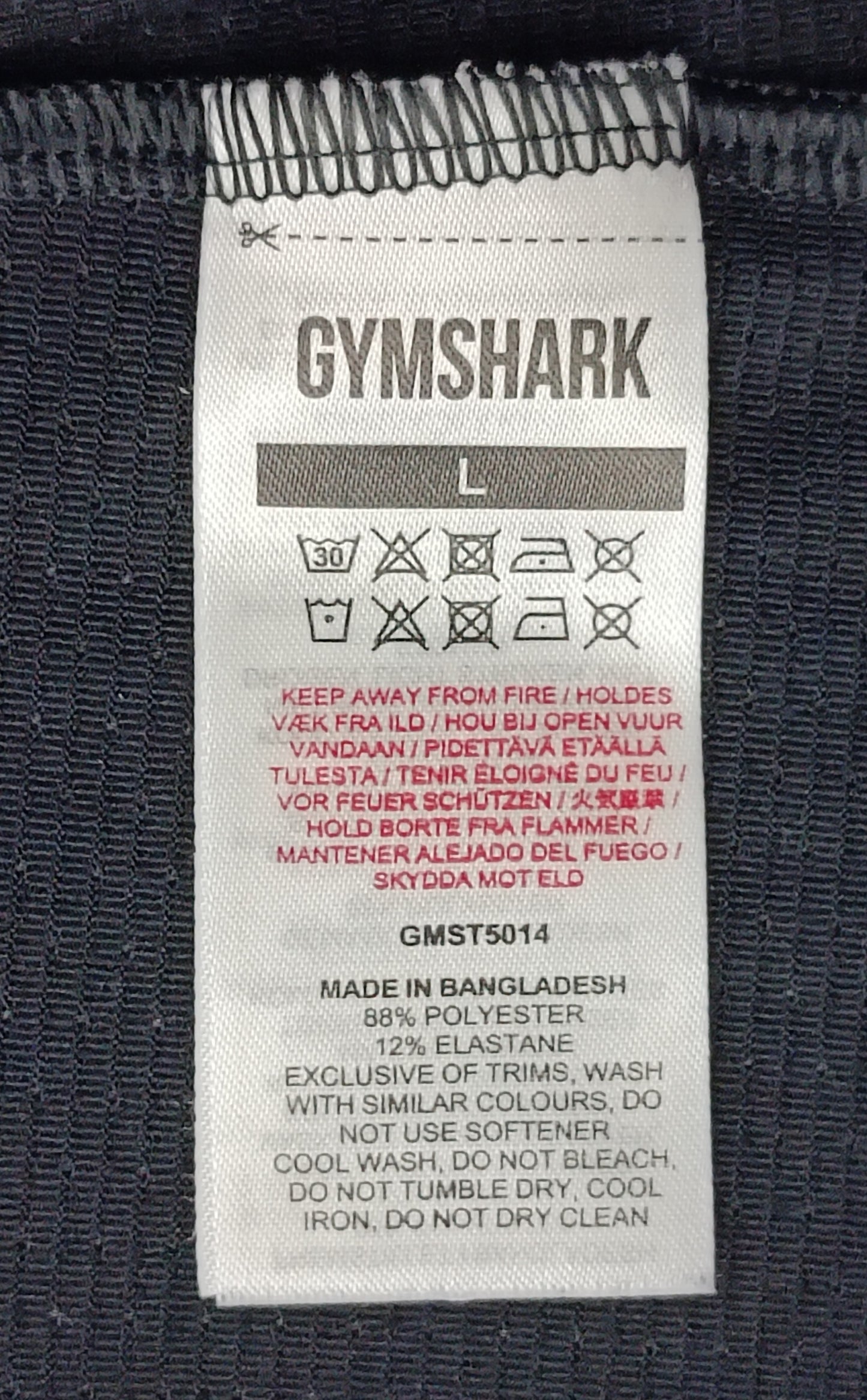 (L) Gymshark Arrival Graphic Shirt тениска