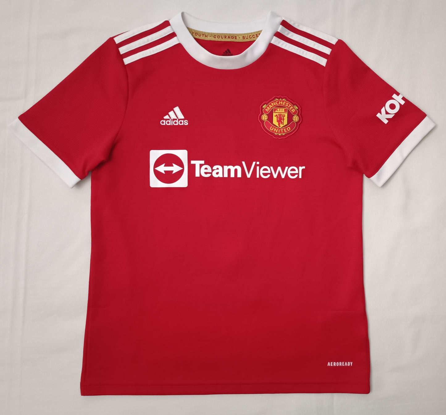 (ДЕТСКО) (Ръст 140-152см) Adidas Manchester United #7 Ronaldo Home Jersey тениска