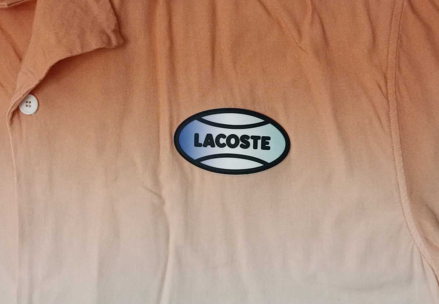 (M) Lacoste Ombre Summer Woven Shirt риза