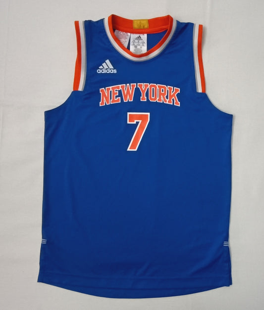 (ДЕТСКО) (Ръст 137-147см) Adidas New York Knicks #7 Anthony Jersey потник