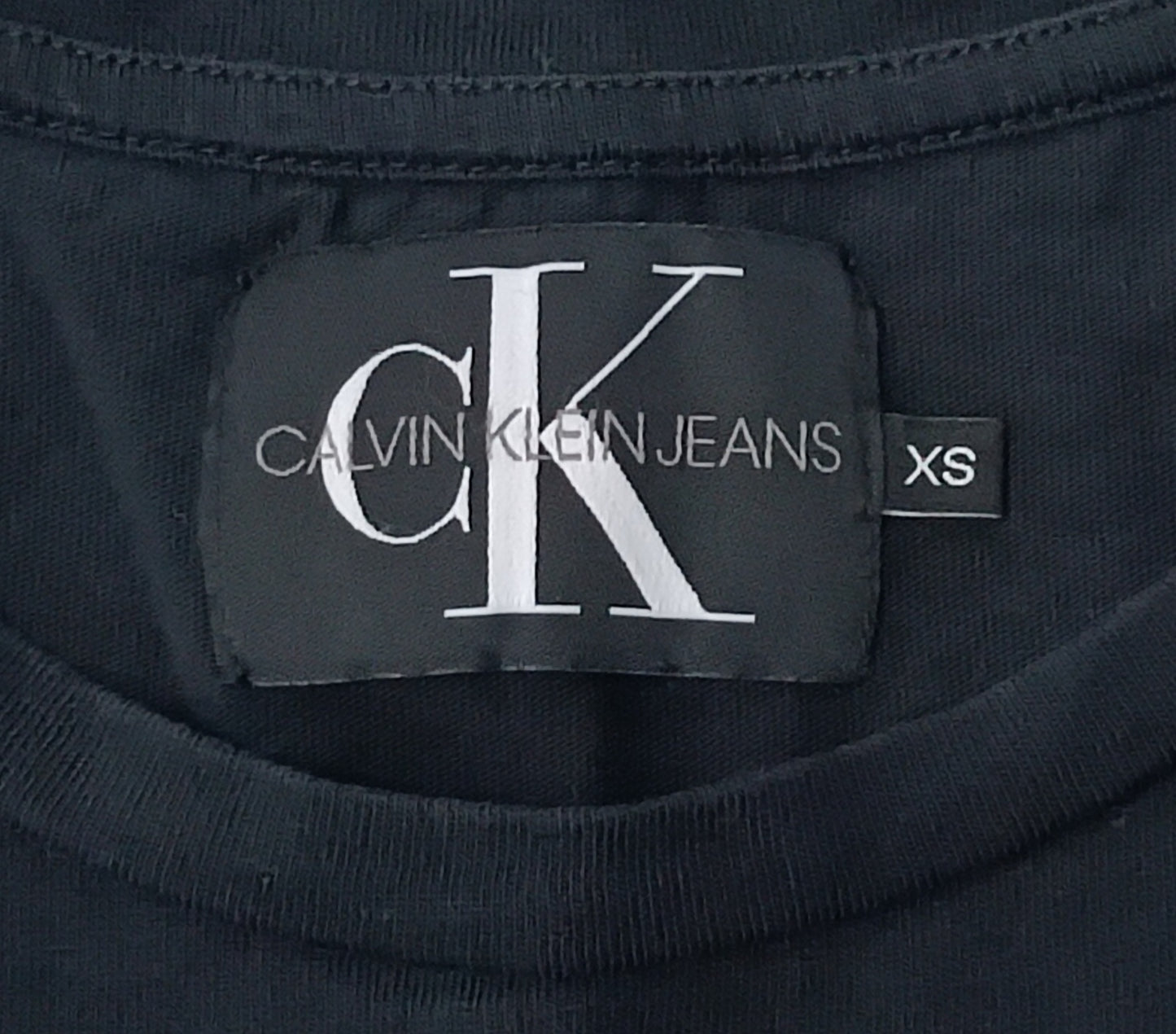 (ДАМСКО) (XS) Calvin Klein Jeans Logo T-Shirt тениска