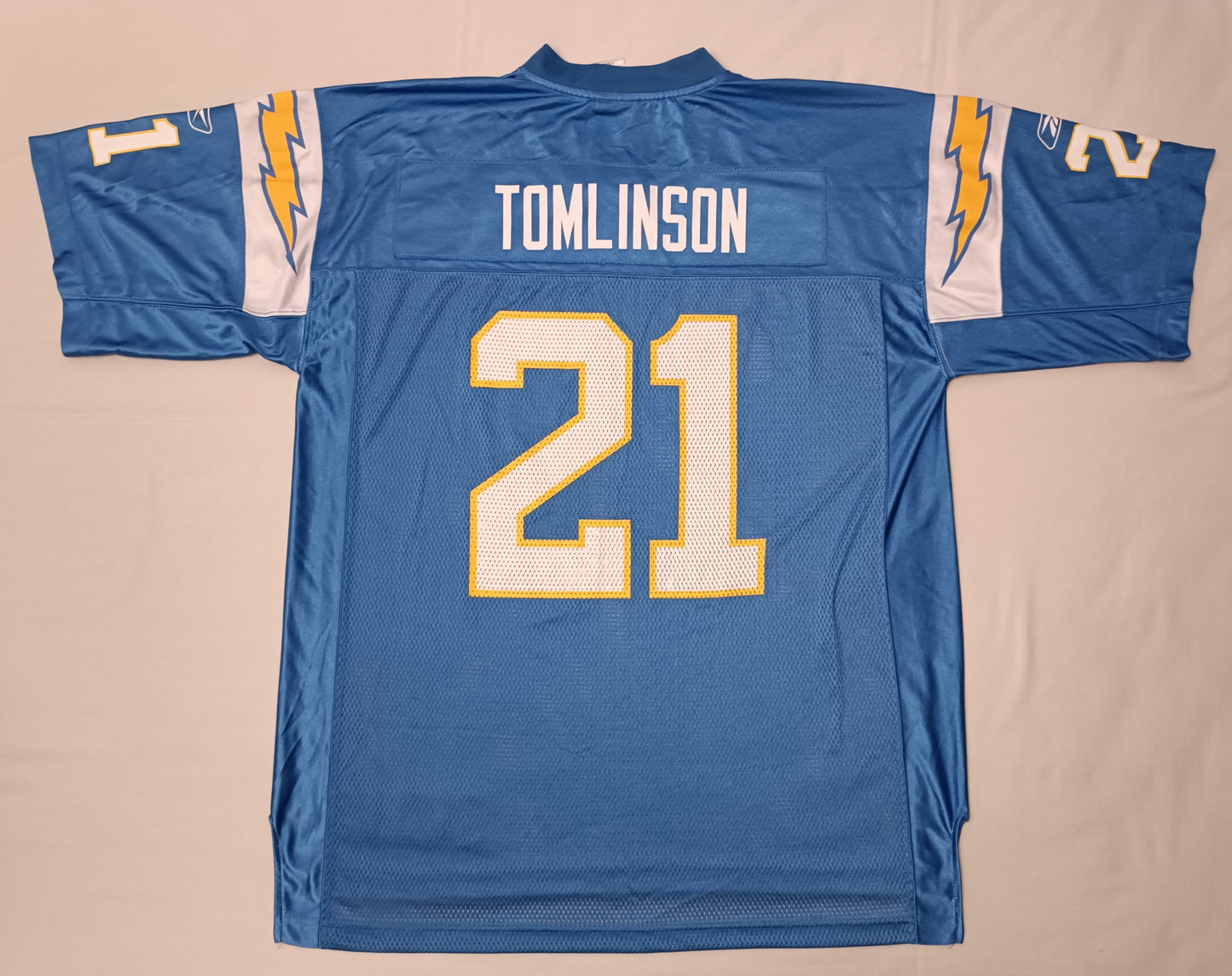(L) Reebok NFL San Diego Chargers #21 Tomlinson 2009 Jersey тениска
