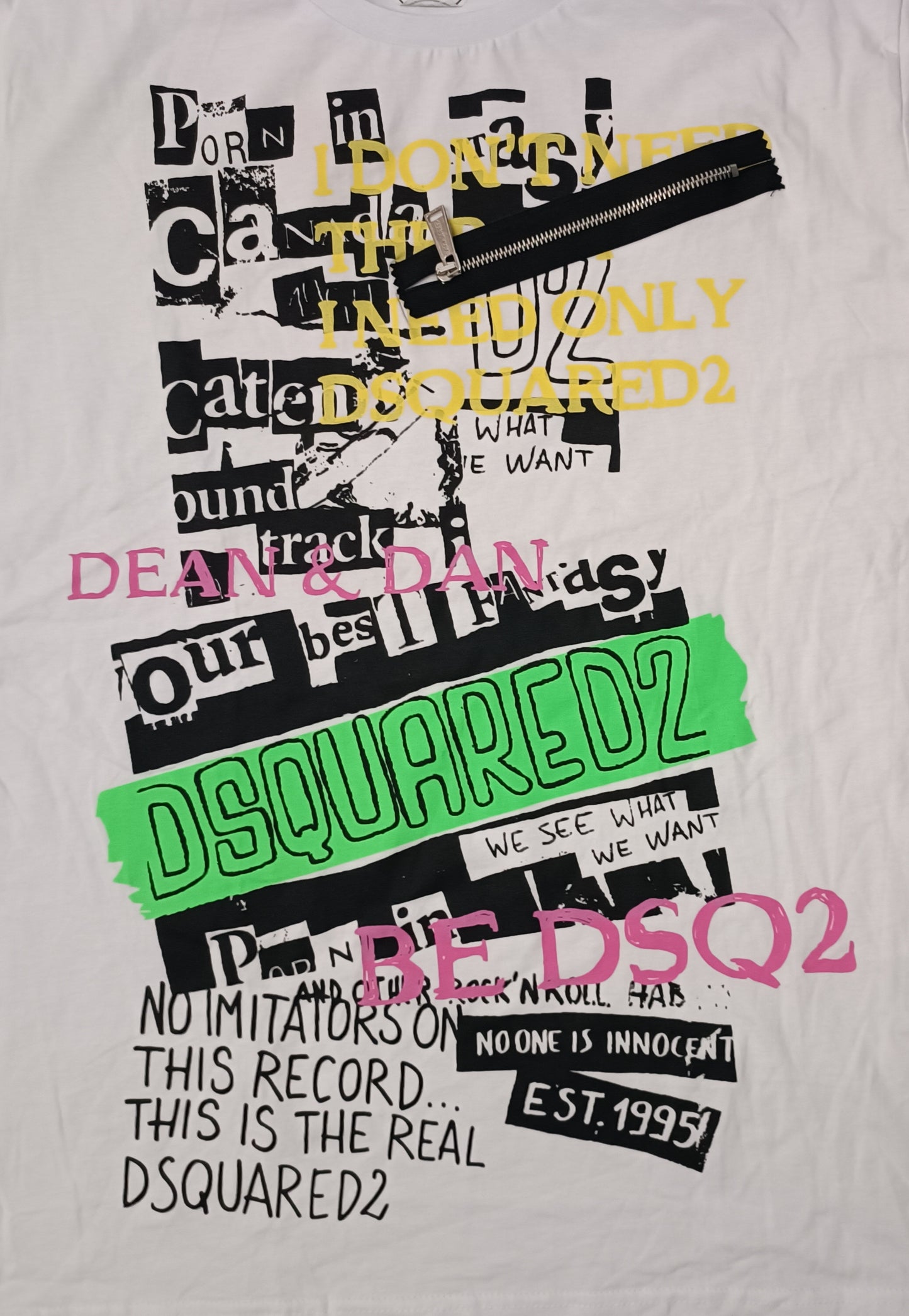 (XL) DSQUARED2 Back On The Planet Tee тениска