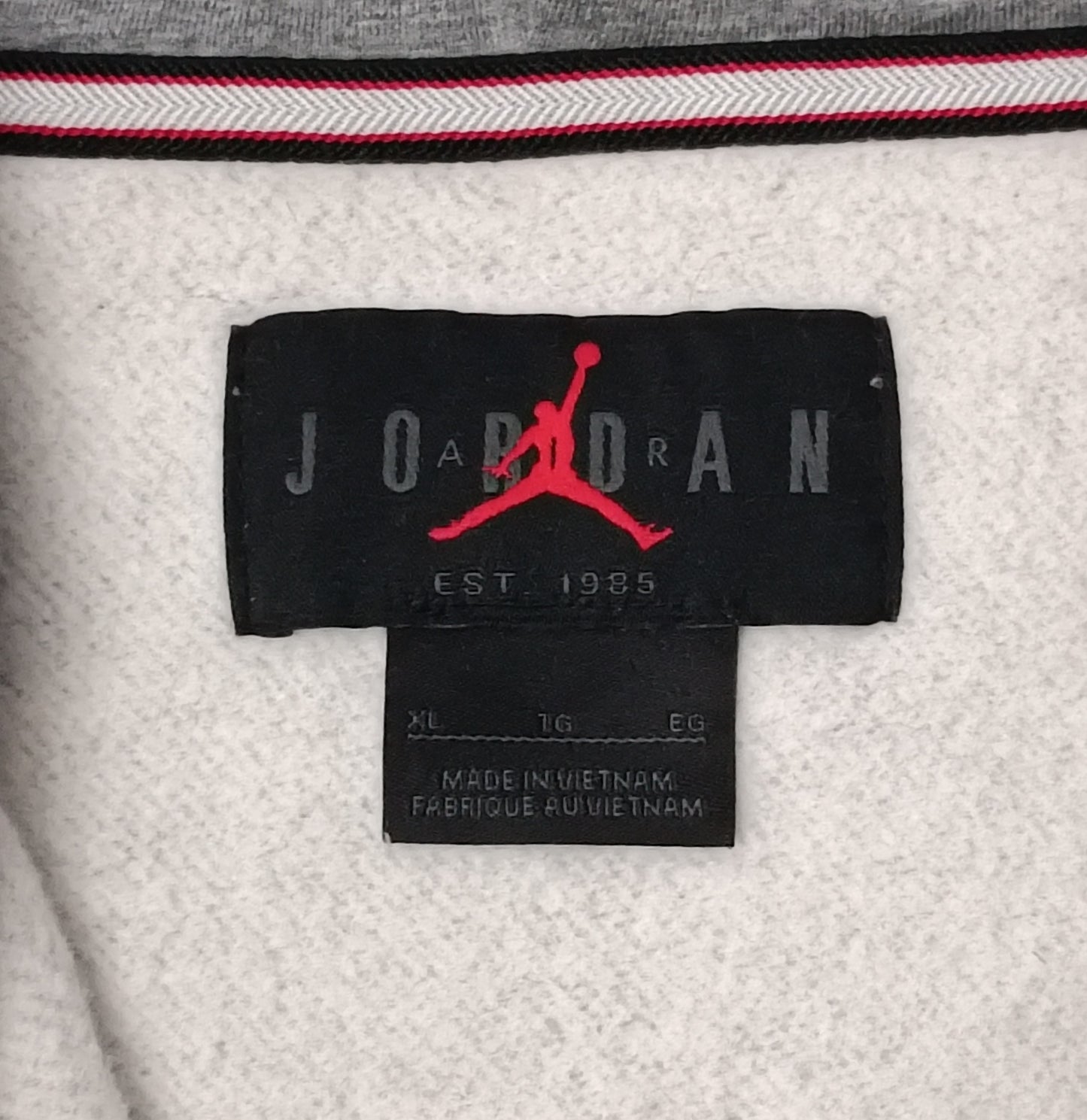 (XL) Jordan AIR Nike Fleece Hoodie горнище