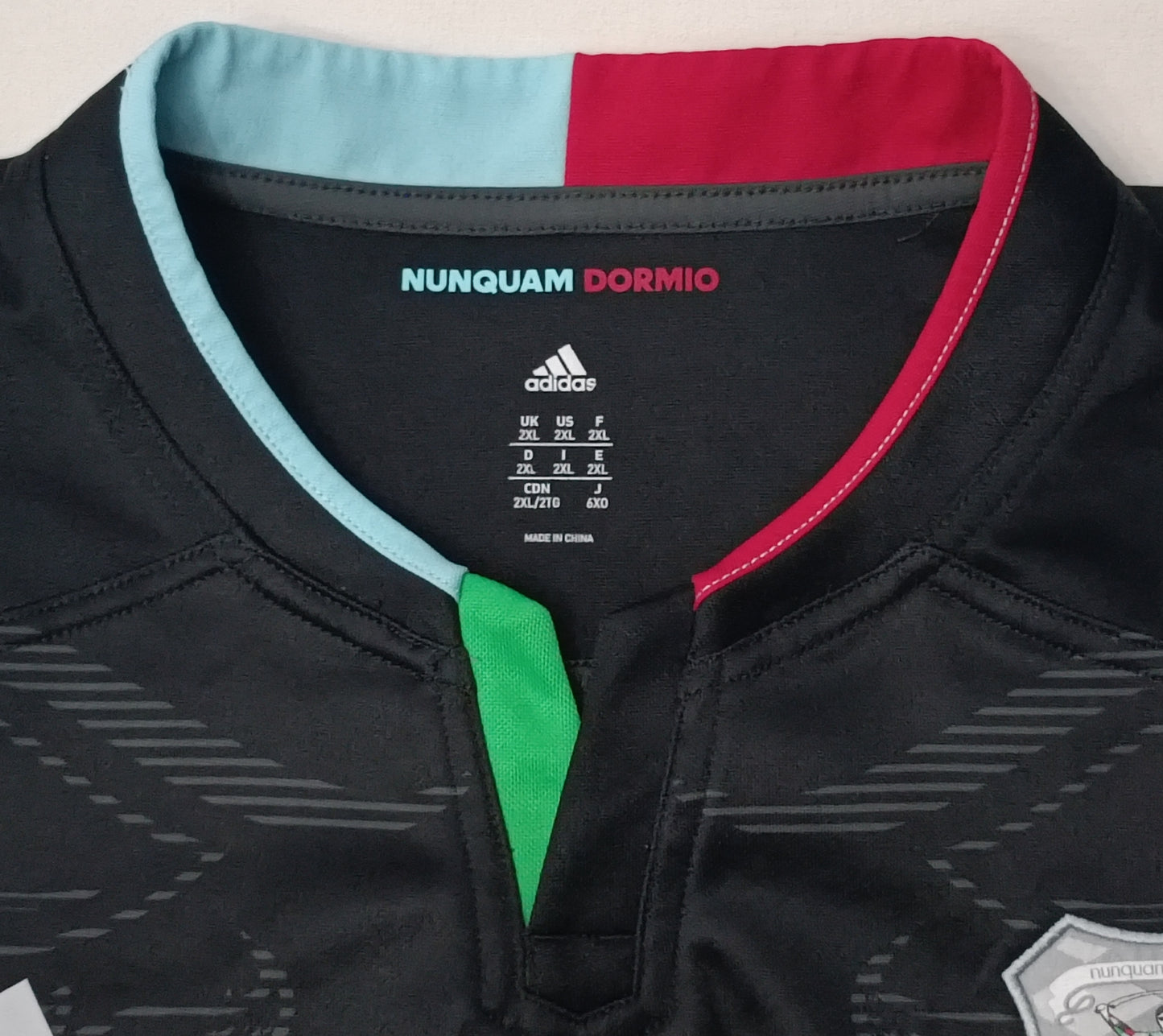 (2XL) Adidas Harlequins 2015/16 Home Rugby Jersey тениска
