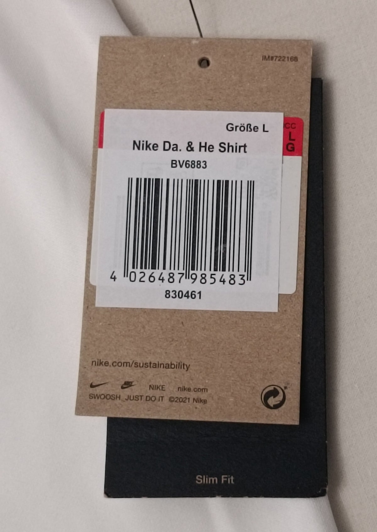 (L) Nike DRI-FIT Shirt тениска