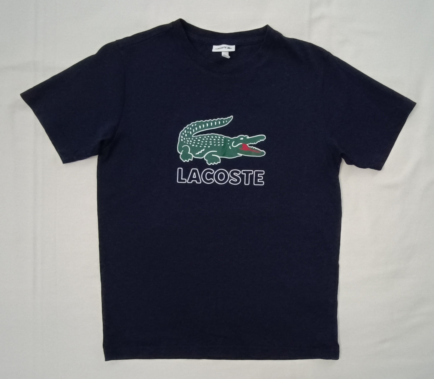 (ДЕТСКО) (Ръст 147-158см) Lacoste Big Logo Tee тениска