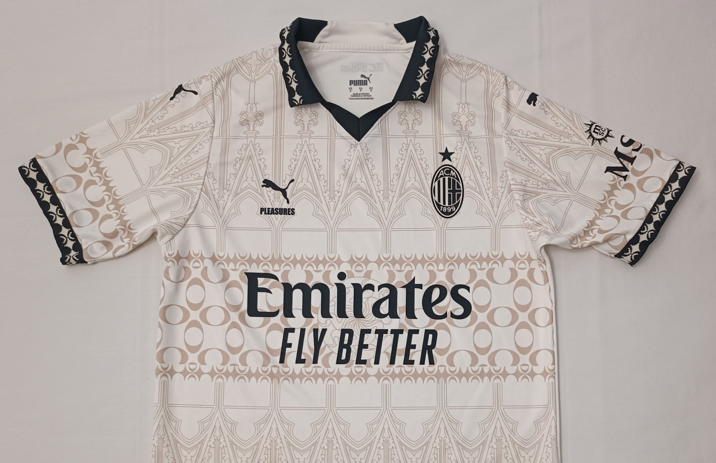 (S) Puma AC Milan x Pleasures 2023/24 Jersey тениска