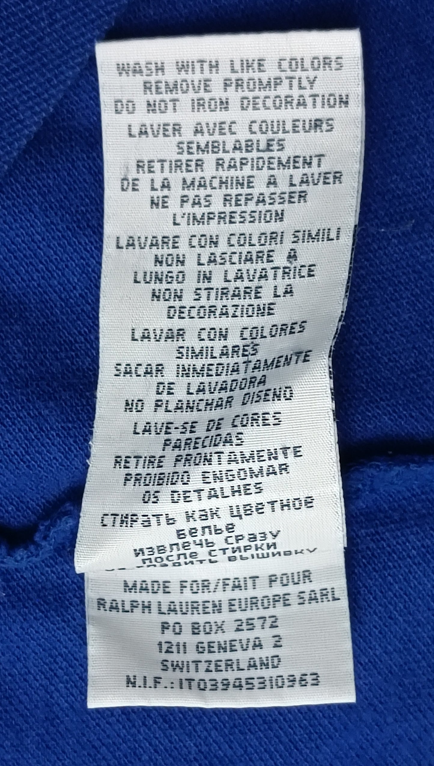 (M) POLO Ralph Lauren Polo Shirt поло тениска