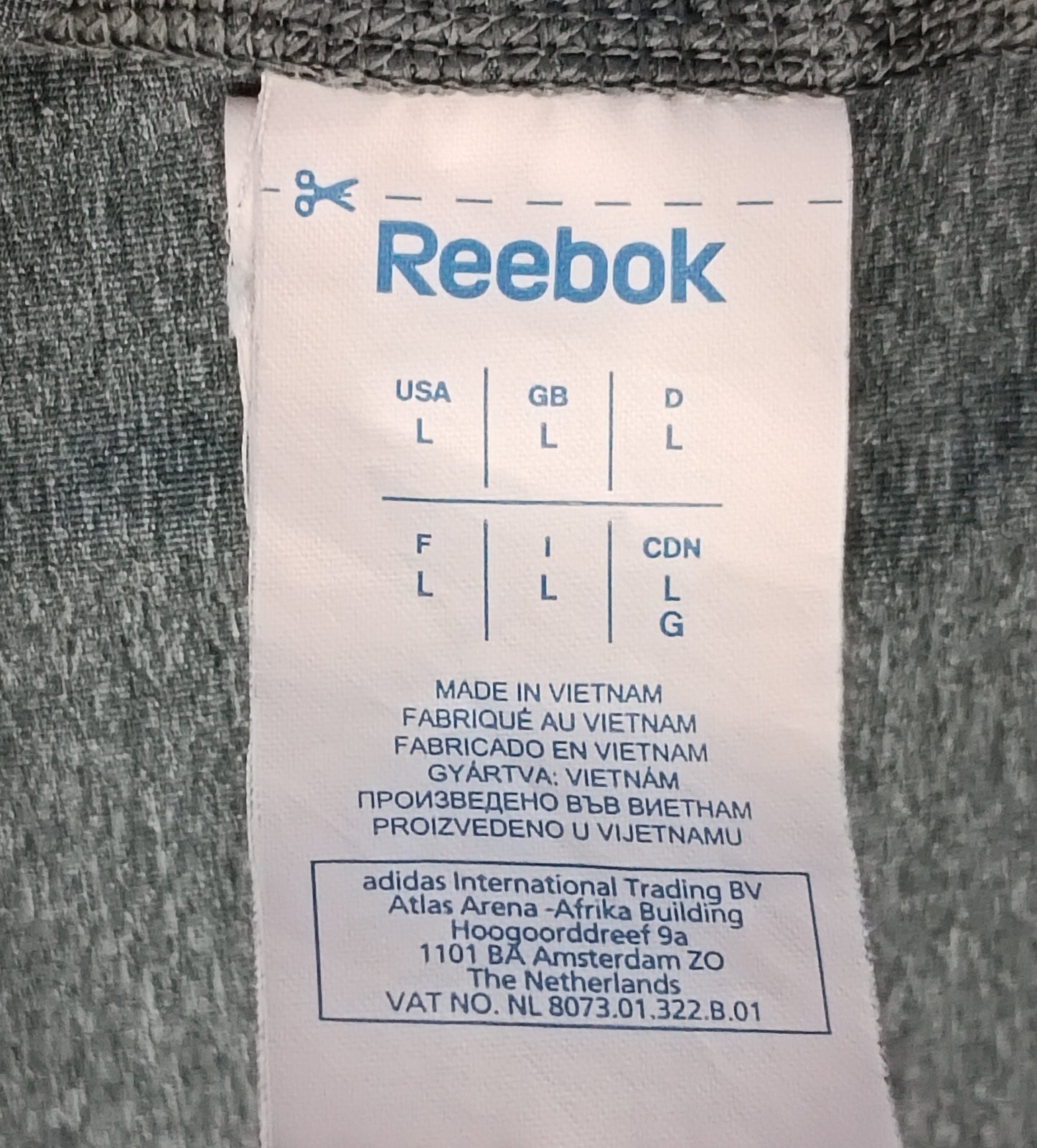 (L) Reebok Crossfit тениска