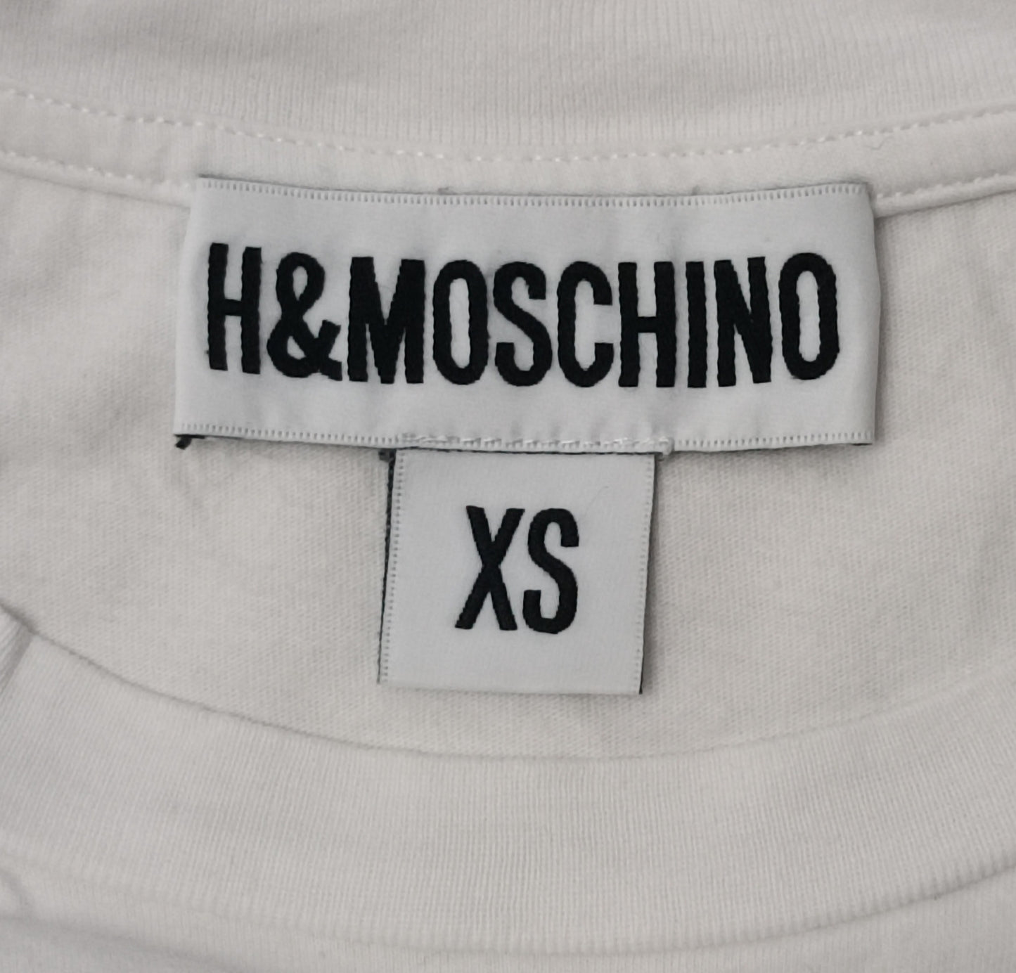 (XS) H&M x Moschino Shirt тениска