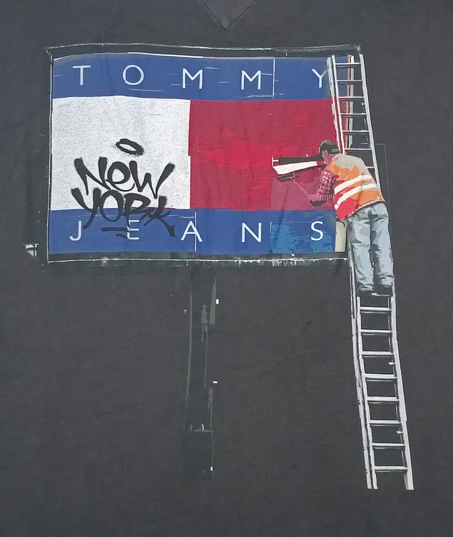 (L) Tommy Jeans Shirt тениска