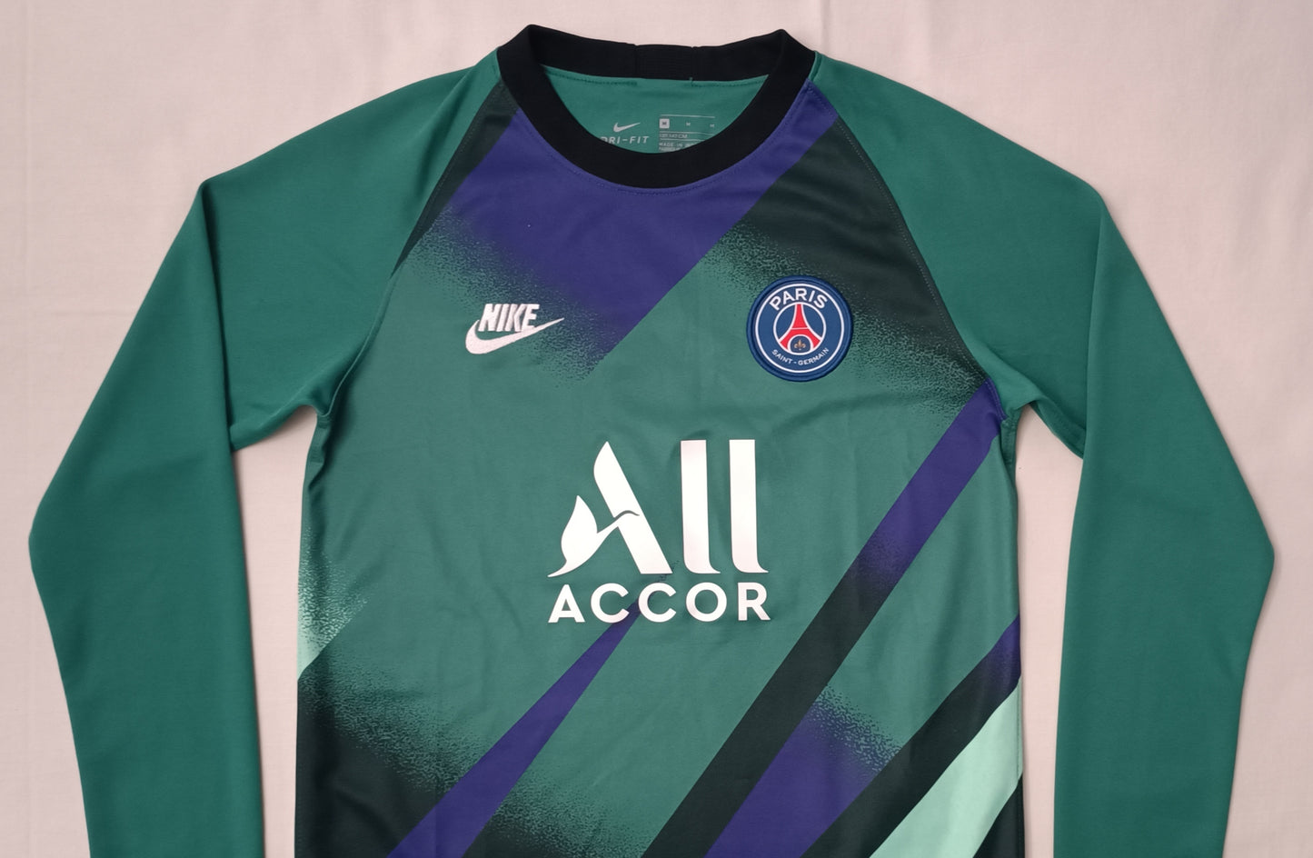 (ДЕТСКО) (137-147см) Nike DRI-FIT PSG Paris Saint-Germain #1 Navas 2019/20 GK Jersey блуза