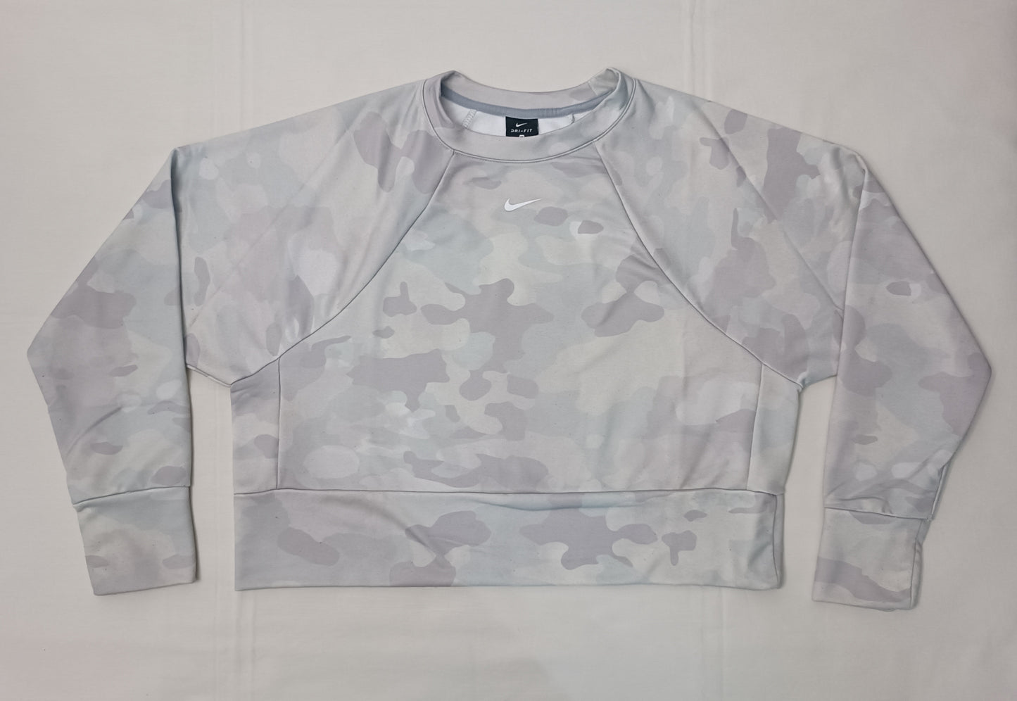 (ДАМСКО) (M) Nike DRI-FIT Rebel Camouflage Sweatshirt горнище
