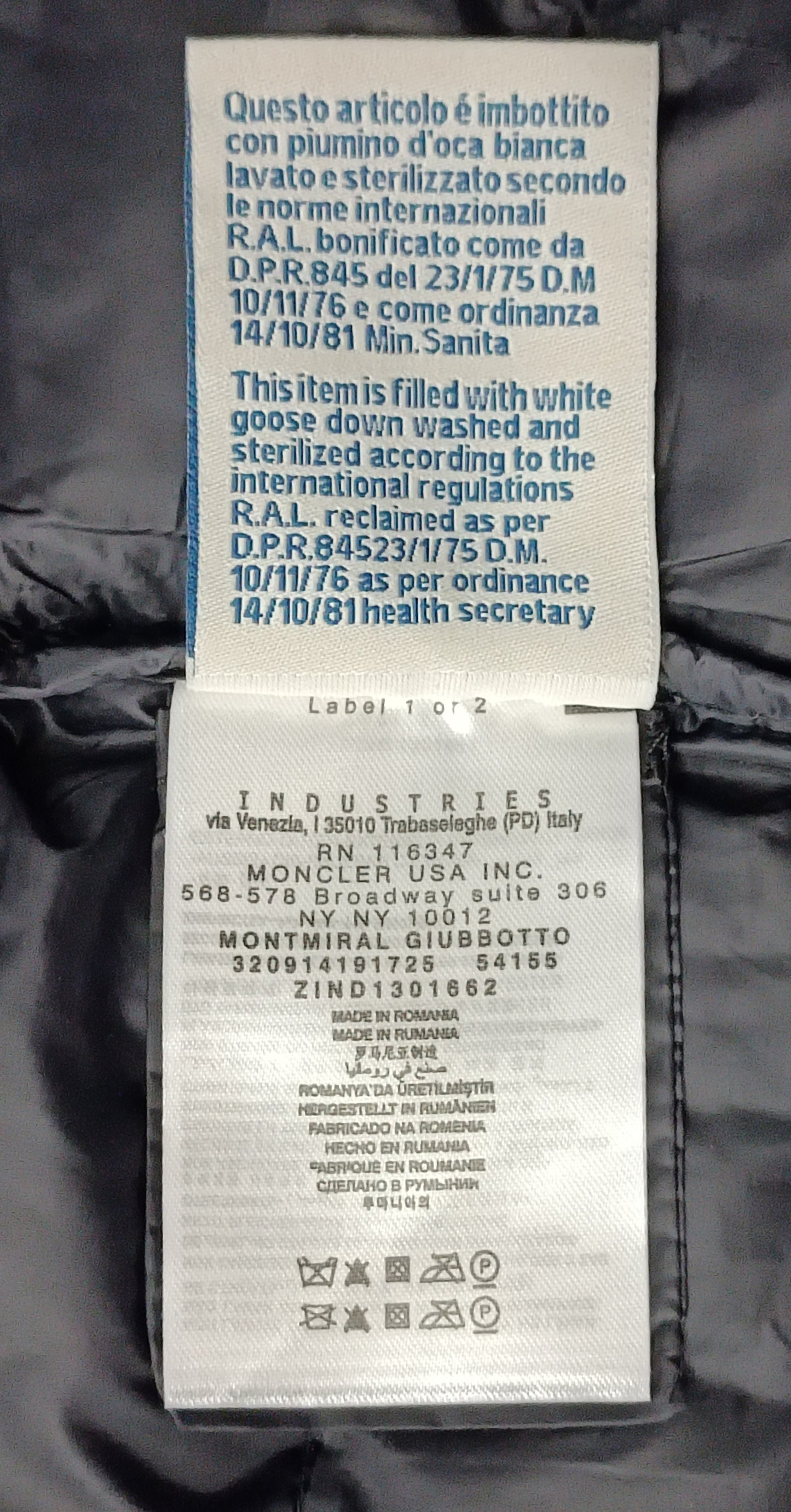 (XL) Moncler Down Puffer Vest пухен елек