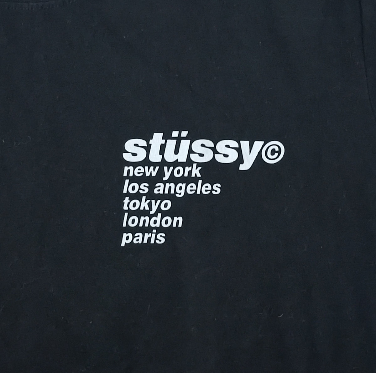(S) Stussy Logo Tee тениска